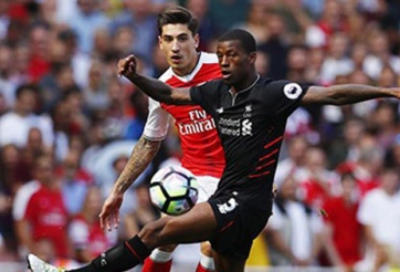 Arsenal thất thủ trước Liverpool trong trận cầu 7 bàn thắng