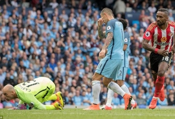 Video bàn thắng: Man City 2-1 Sunderland (Vòng 1 Ngoại hạng Anh)