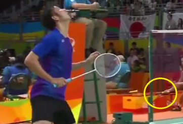 VIDEO: VĐV đổi vợt khi đang thi đấu là điều bình thường trong cầu lông