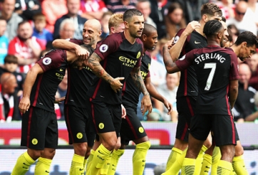 Nolito lập cú đúp, Man City thắng đậm Stoke City