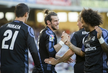 Bale tỏa sáng giúp Real Madrid giành chiến thắng tại tử địa Anoeta