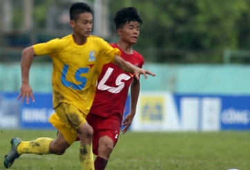 VCK U15 Quốc gia – cúp Thái Sơn Bắc 2016: SLNA bị cầm chân