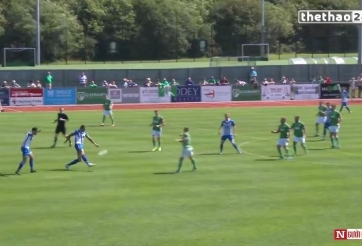 VIDEO: Pha ghi bàn có quỹ đạo 'ảo diệu' chưa từng thấy tại FA Cup