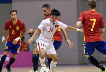 VIDEO: ĐT Futsal Việt Nam đối đầu Tây Ban Nha trước thềm World Cup 2016
