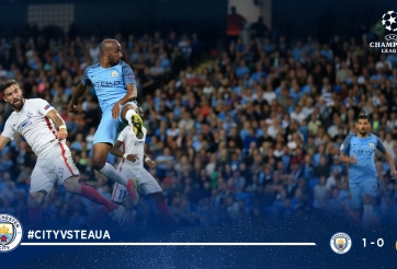 Video bàn thắng: Man City 1-0 Steaua Bucuresti (Play-off Champions League)