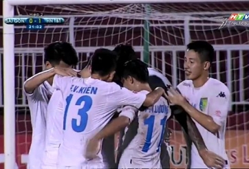 Video bàn thắng: Sài Gòn FC 0-3 Hà Nội T&T (Vòng 23 V-League 2016)