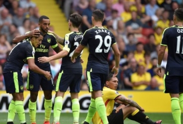 Video bàn thắng: Watford 1-3 Arsenal (Vòng 3 Ngoại hạng Anh)