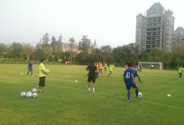 U19 Việt Nam có buổi tập đầu tiên tại Trung Quốc