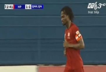 Video bàn thắng: Hải Phòng 2-1 Quảng Nam (Vòng 24 V-League 2016)