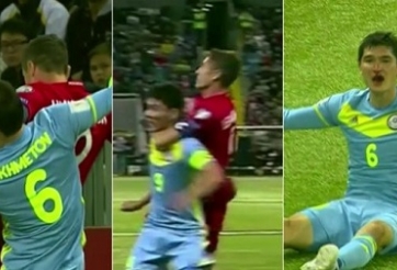 VIDEO: Lewandowski thoát thẻ dù khiến đối thủ 'lỗ mũi ăn trầu'