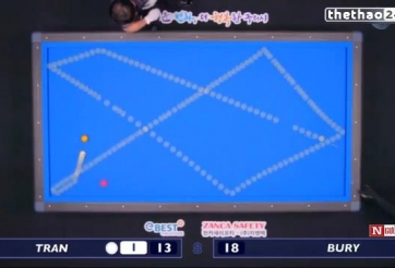 Đường cơ ngoạn mục của cơ thủ Việt tại chung kết World Cup carom 3 băng