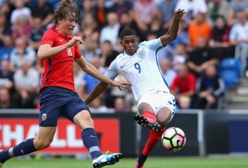 Marcus Rashford lập hattrick ấn tượng ở trận ra mắt U21 Anh