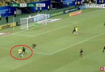 VIDEO: Xem Neymar đảo bóng cực chất trước hàng phòng ngự Colombia