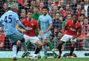 Khoảnh khắc huyền thoại của Balotelli ở trận Derby Manchester