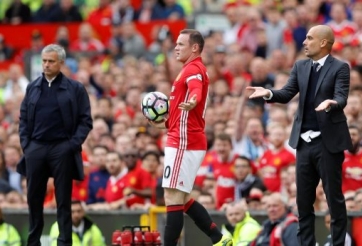 VIDEO: HLV Guardiola khiến Rooney tức giận vì hành vi tiểu xảo