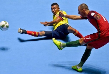 Video bàn thắng: Colombia 1-1 Bồ Đào Nha (World Cup Futsal 2016)