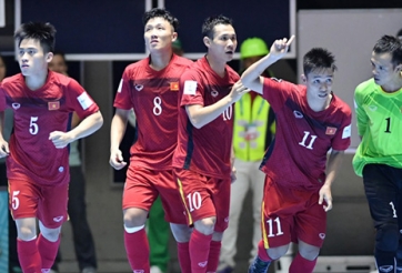 Chùm ảnh Futsal Việt Nam tạo kỳ tích đầu tiên tại World Cup