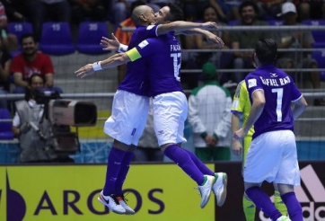 Video bàn thắng: Ukraine 1-3 Brazil (World Cup Futsal 2016)
