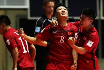 VIDEO: Việt Nam giành chiến thắng lịch sử ở World Cup Futsal 2016
