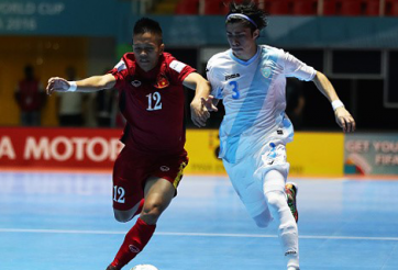 Tin bóng đá VN 12/9: Futsal Việt Nam có chiến thắng ở đấu trường World Cup 2016