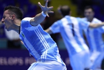 Video bàn thắng: Argentina 1-0 Kazakhstan (World Cup Futsal 2016)