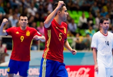 Video bàn thắng: Iran 1-5 Tây Ban Nha (World Cup Futsal 2016)