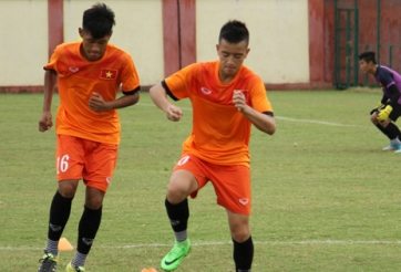 U16 Việt Nam gặp vài khó khăn tại Ấn Độ