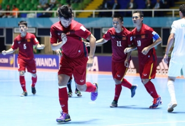 Kết quả futsal Việt Nam vs Paraguay, 8h00 ngày 15/9