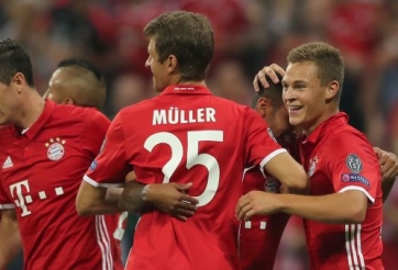 Video bàn thắng: Bayern Munich 5-0 Rostov (Bảng D Champions League)