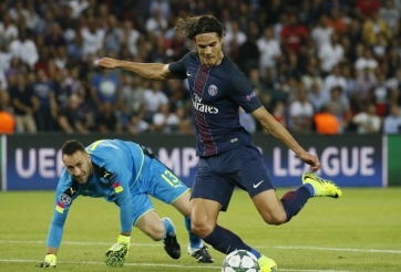 VIDEO: 4 pha bóng chân gỗ của Cavani trước khung thành Arsenal