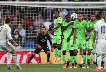 Video bàn thắng: Real Madrid 2-1 Sporting Lisbon (Bảng F - Champions League)