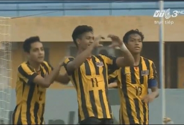 Video bàn thắng: U19 Malaysia 2-1 U19 Singapore (U19 AFF Cup 2016)