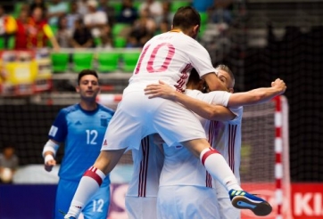 Video bàn thắng: Azerbaijan 2-4 Tây Ban Nha (World Cup Futsal 2016)