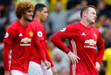 Rooney nhận 'bão' chỉ trích sau thất bại của Man Utd