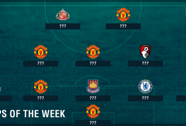 Đội hình tệ nhất vòng 5 NHA: Man Utd chiếm số đông