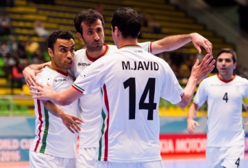Video bàn thắng: Azerbaijan 3-3 Iran (World Cup Futsal 2016)
