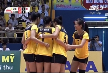 VIDEO: Việt Nam 3-2 Hàn Quốc (Cúp bóng chuyền nữ châu Á 2016)