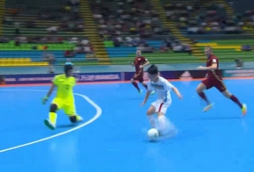 Video bàn thắng: Việt Nam 0-7 Nga (Vòng 1/8 World Cup Futsal 2016)
