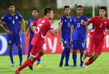 Video bàn thắng: Thái Lan 1-4 Triều Tiên (Giải VĐ U16 châu Á 2016)