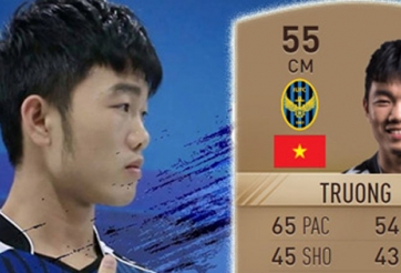 Xuân Trường xuất hiện ở tựa game bóng đá hấp dẫn nhất thế giới