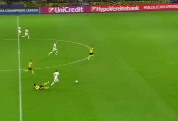 VIDEO: 2 tình huống đầy kinh nghiệm của cầu thủ Dortmund vs Real