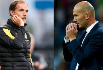 Zidane đã thua Tuchel trong trò chơi đấu trí