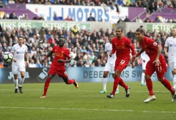 Video bàn thắng: Swansea 1-2 Liverpool (Vòng 7 Ngoại hạng Anh)
