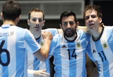 Thắng kịch tính Nga, Argentina vô địch Futsal World Cup 2016