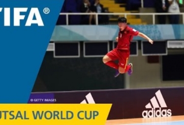 VIDEO: Minh Trí lọt top 10 siêu phẩm tại World Cup Futsal 2016