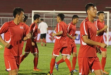 CHDCND Triều Tiên nghiêm túc trong buổi tập trước trận gặp Việt Nam