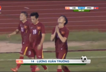 VIDEO: Xuân Trường sút xa đẹp mắt nâng tỷ số lên 4-2 cho ĐTVN
