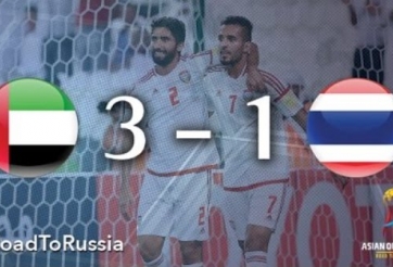 VIDEO: Thái Lan thua trận thứ 3 liên tiếp ở vòng loại World Cup 2018