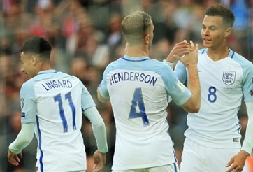 Thắng nhẹ Malta, ĐT Anh lên dẫn đầu bảng F