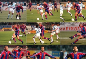 VIDEO: Tròn 20 năm siêu phẩm solo 1vs5 của Ronaldo béo